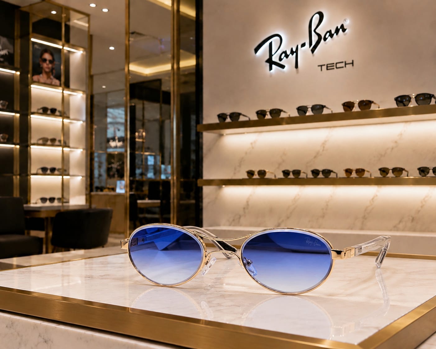 sunglasses - Gold