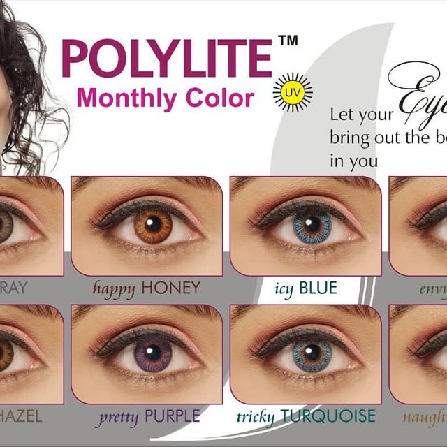 Contact lens - White Thumbnail